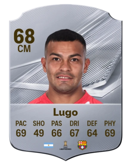 Lugo 68 Common CM FC 26 card