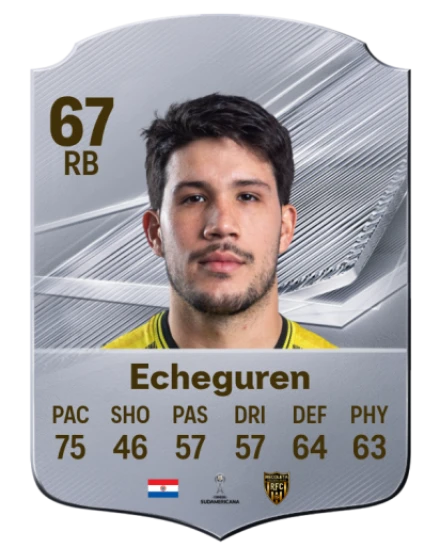 Echeguren 67 Common RB FC 26 card