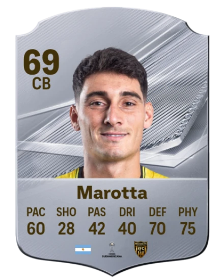 Marotta 69 Common CB FC 26 card