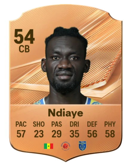 Ndiaye 54 Common CB FC 26 card