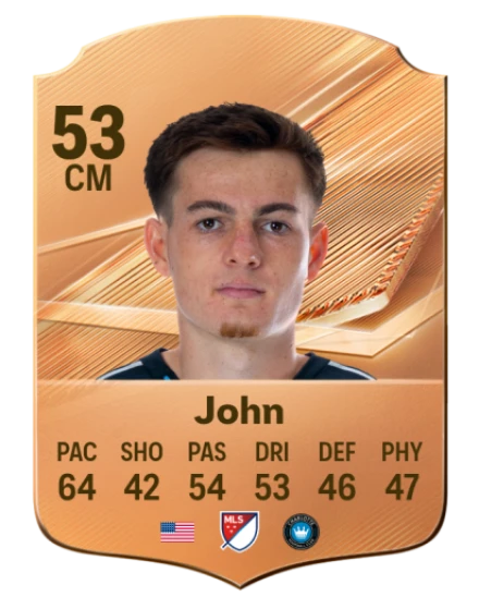 John 53 Bronze CM FC 27 card