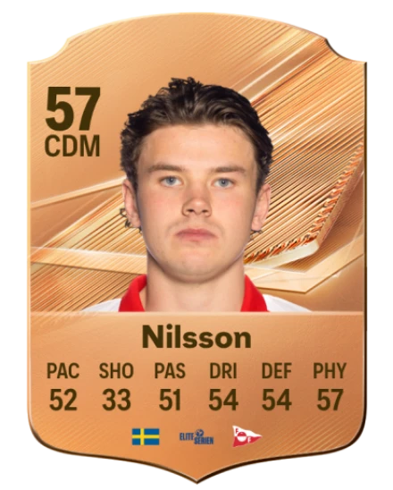 Nilsson 57 Bronze CDM FC 27 card