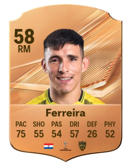 Ferreira 58 Bronze RM FC 27 card
