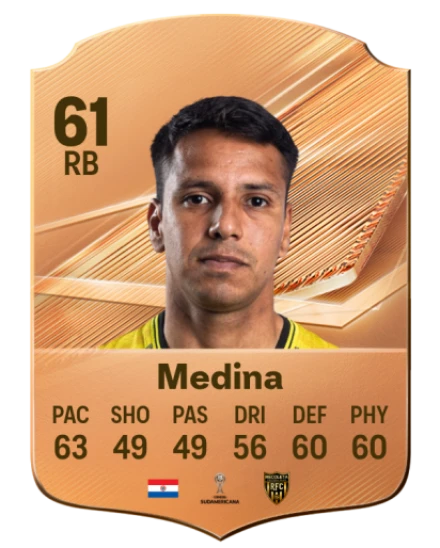 Medina 61 Bronze RB FC 27 card