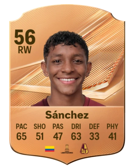 Sánchez 56 Common RW FC 26 card