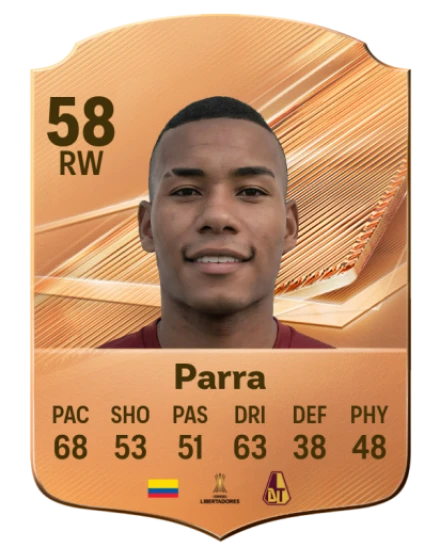 Parra 58 Common RW FC 26 card