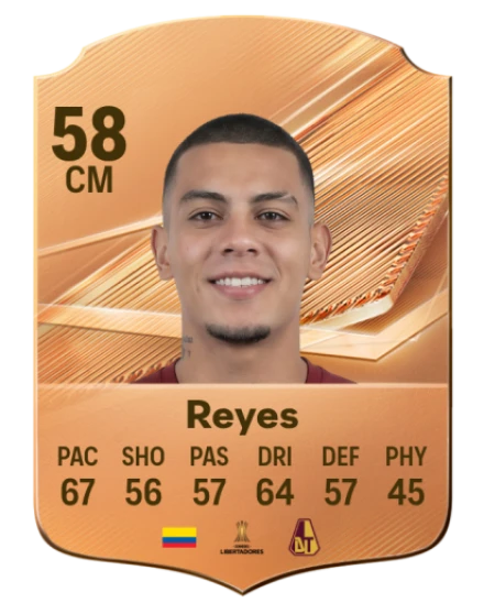 Reyes 58 Common CM FC 26 card