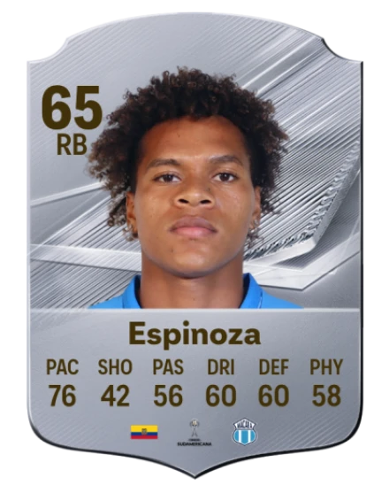 Espinoza 65 Common RB FC 26 card
