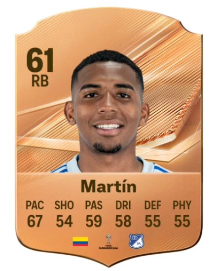 Martín 61 Bronze RB FC 27 card