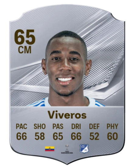 Viveros 65 Silver CM FC 27 card