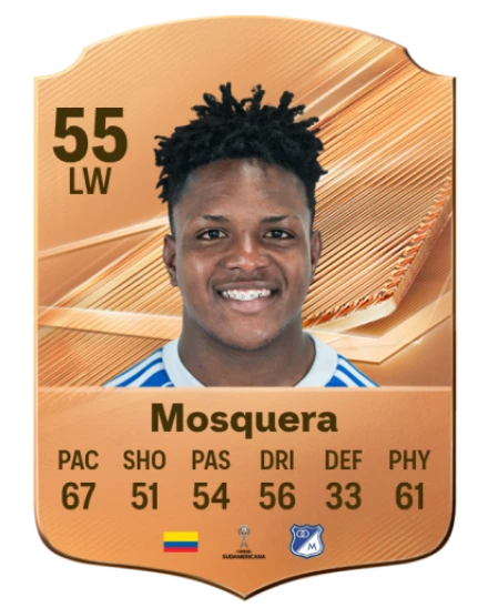 Mosquera 55 Bronze LW FC 27 card