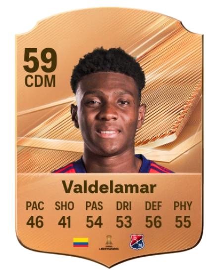 Valdelamar 59 Bronze CDM FC 27 card