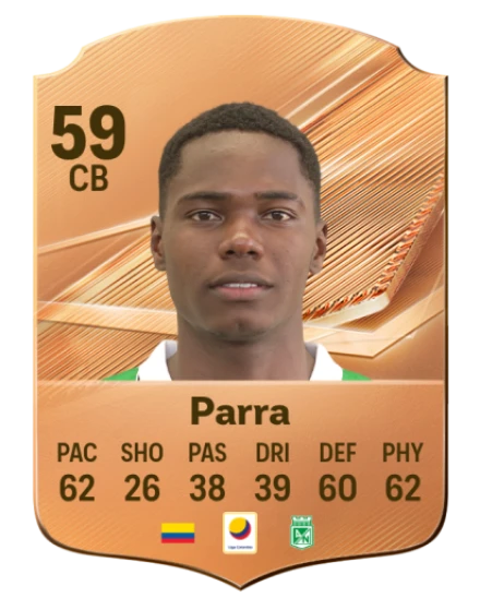 Parra 59 Bronze CB FC 27 card