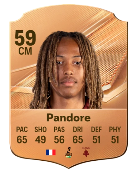 Pandore 59 Bronze CM FC 27 card