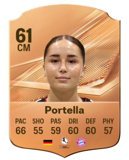 Portella 61 Bronze CM FC 27 card
