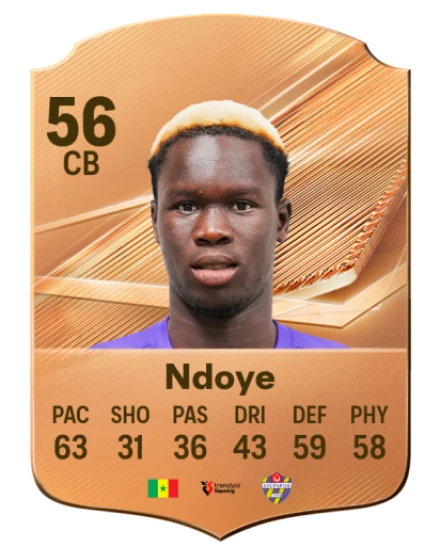 Ndoye 56 Bronze CB FC 27 card
