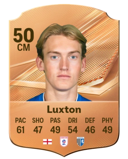 Luxton 50 Common CM FC 26 card