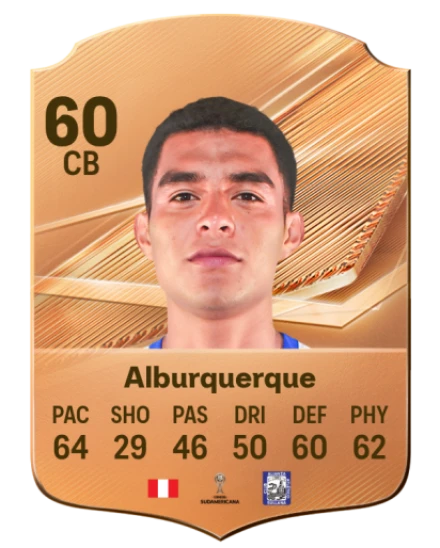 Alburquerque 60 Bronze CB FC 27 card