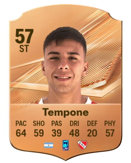 Tempone 57 Bronze ST FC 27 card