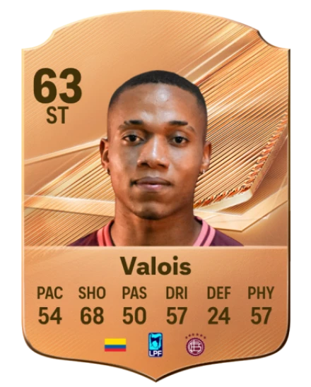 Valois 63 Bronze ST FC 27 card