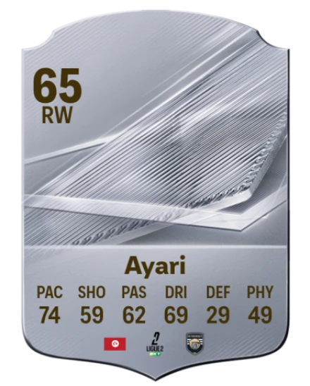 Ayari 65 Common RW FC 26 card