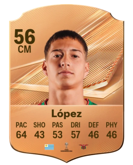 López 56 Bronze CM FC 27 card