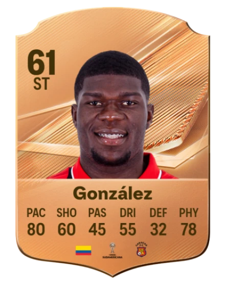 González 61 Common ST FC 26 card