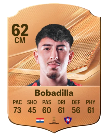 Bobadilla 62 Bronze CM FC 27 card