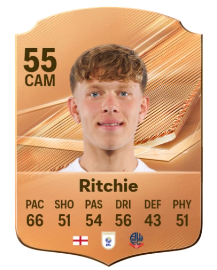 Ritchie 55 Bronze CAM FC 27 card