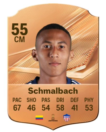 Schmalbach 55 Bronze CM FC 27 card