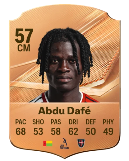 Abdu Dafé 57 Bronze CM FC 27 card