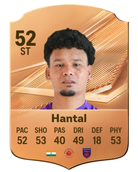 Hantal 52 Bronze ST FC 27 card