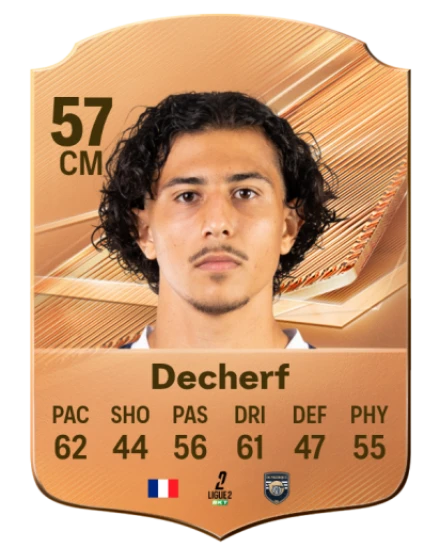 Decherf 57 Bronze CM FC 27 card