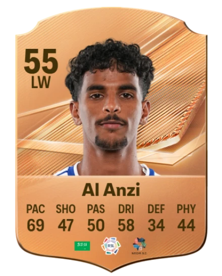 Al Anzi 55 Bronze LW FC 27 card