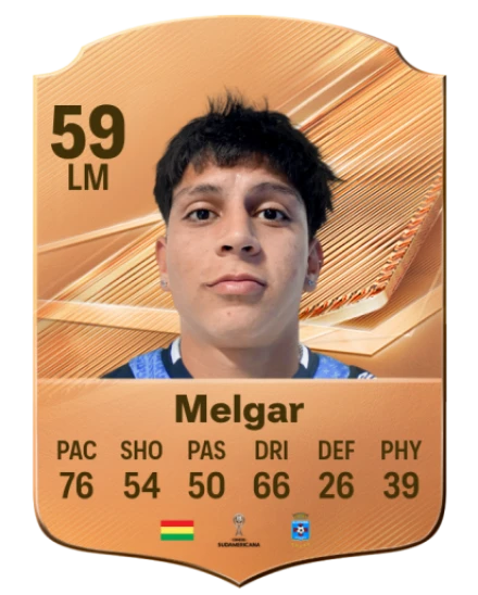 Melgar 59 Bronze LM FC 27 card