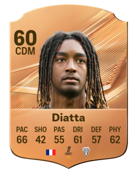 Diatta 60 Bronze CDM FC 27 card