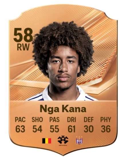 Nga Kana 58 Bronze RW FC 27 card