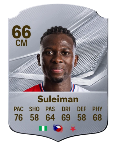 Suleiman 66 Silver CM FC 27 card