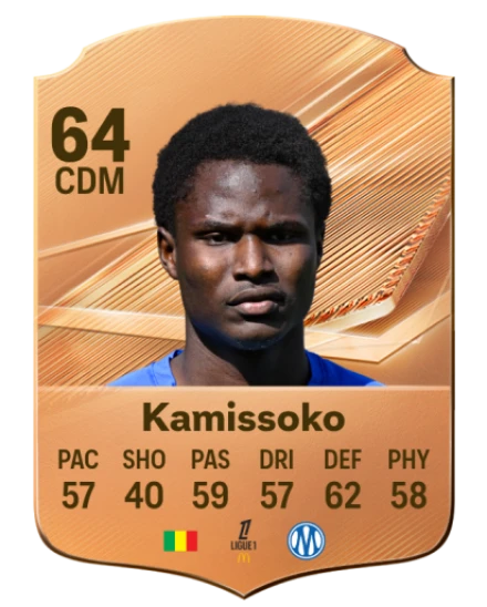 Kamissoko 64 Bronze CDM FC 27 card