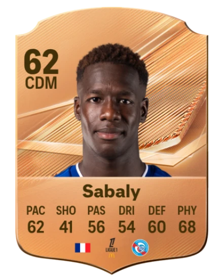 Sabaly 62 Bronze CDM FC 27 card