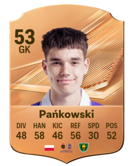 Pańkowski 53 Bronze GK FC 27 card