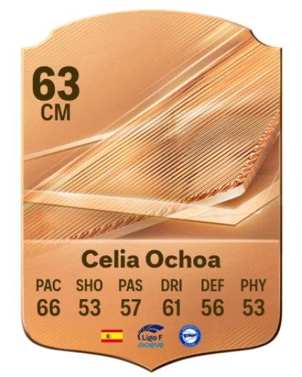 Celia Ochoa 63 Rare CM FC 26 card