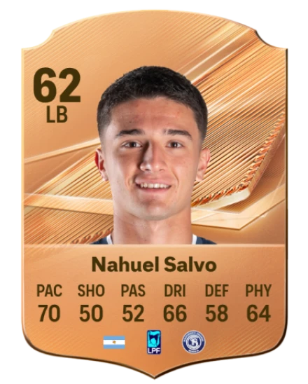 Nahuel Salvo 62 Bronze LB FC 27 card