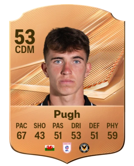 Pugh 53 Bronze CDM FC 27 card