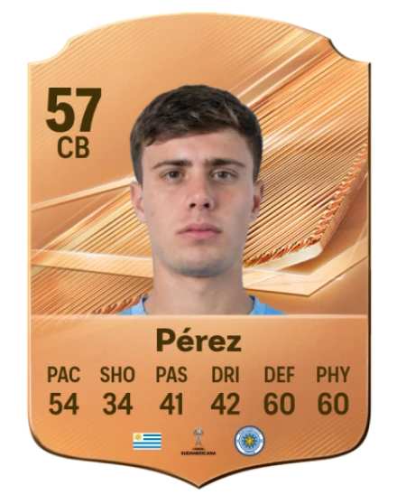 Pérez 57 Common CB FC 26 card