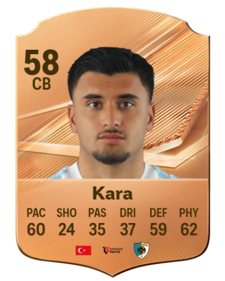 Kara 58 Bronze CB FC 27 card
