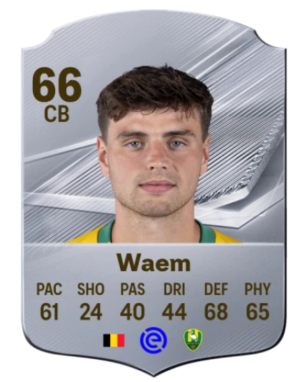 Waem 66 Common CB FC 26 card