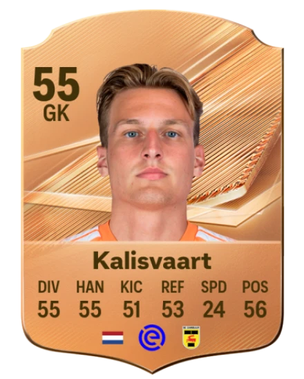 Kalisvaart 55 Bronze GK FC 27 card