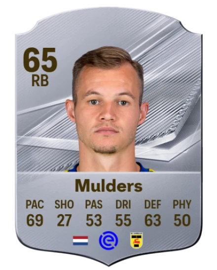Mulders 65 Common RB FC 26 card