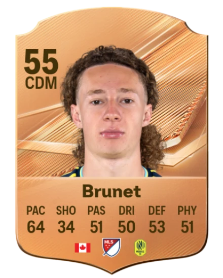 Brunet 55 Bronze CDM FC 27 card